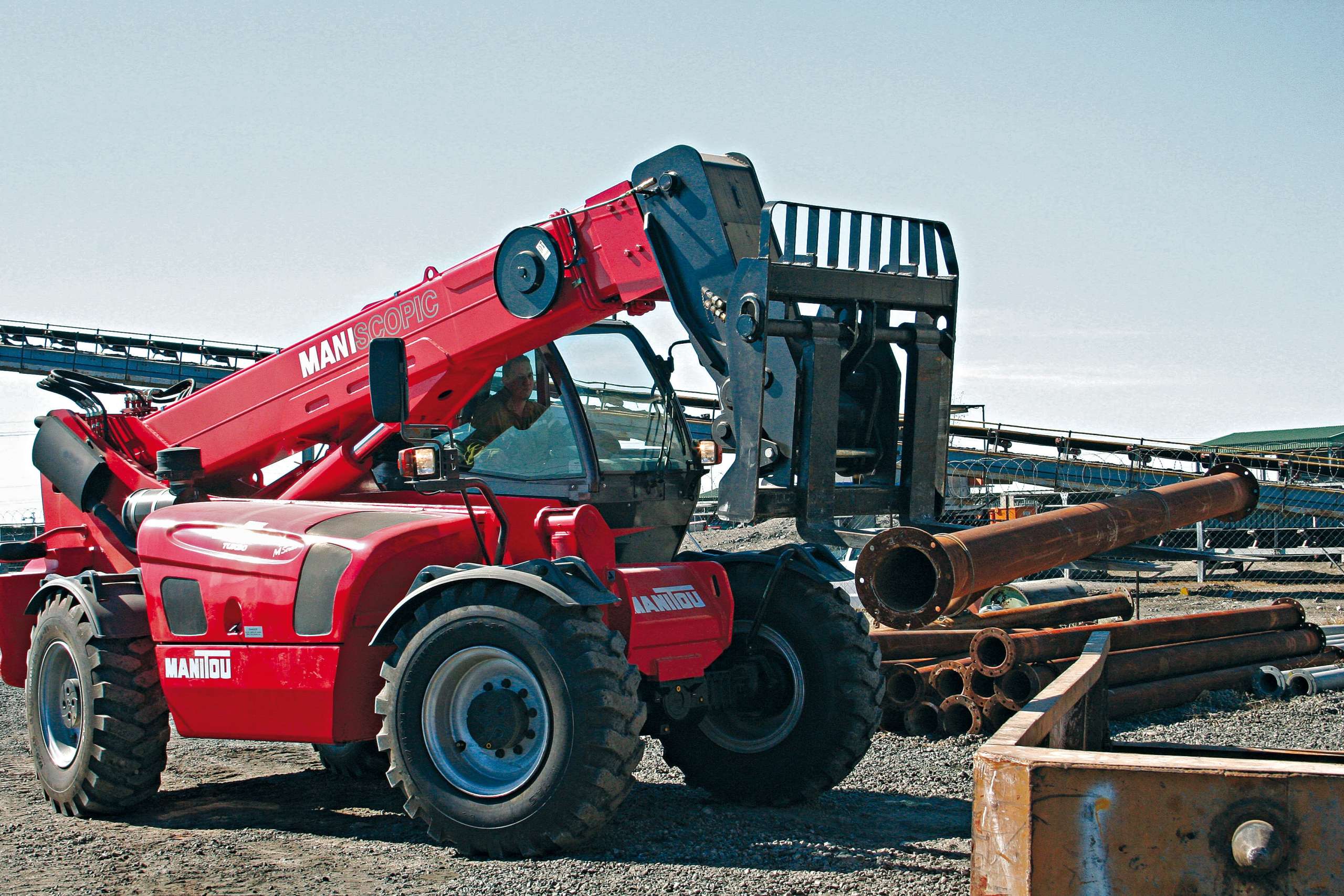 Manitou MHT-X 10180 – незаменимый помощник на горных предприятиях России —  carexpo