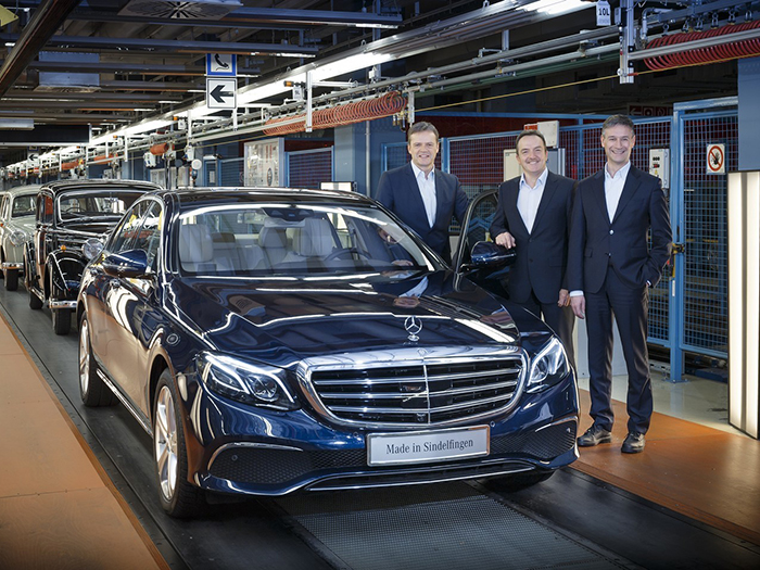 Mercedes-Benz начал производство нового Е-класса
