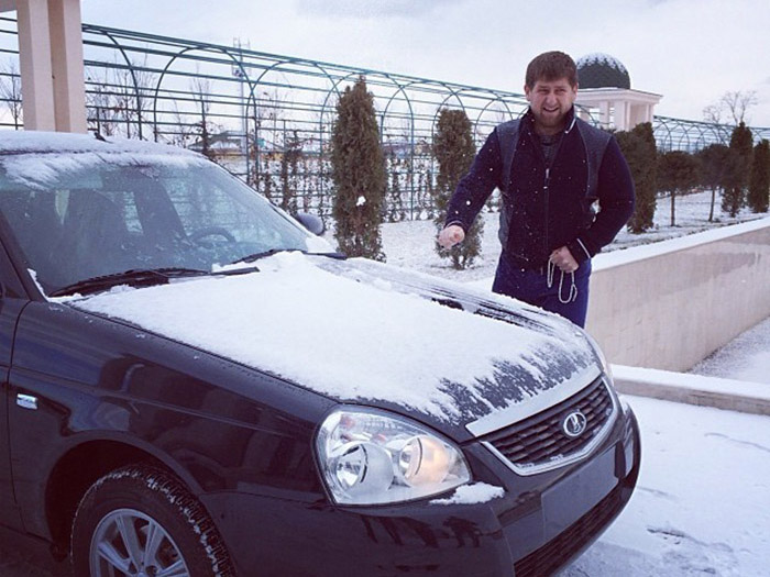 Рамзана Кадырова оштрафовали за непрестигнутый ремень
