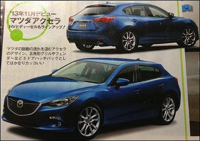 Новую Mazda3 испытывают в России