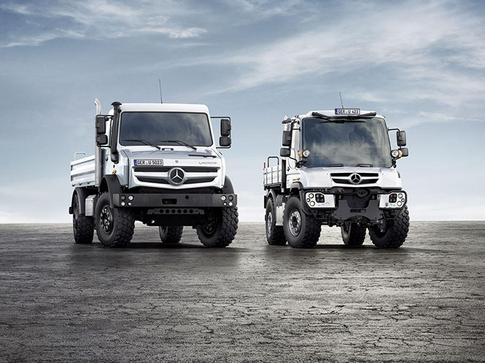 Mercedes представил новые Unimog и Econic
