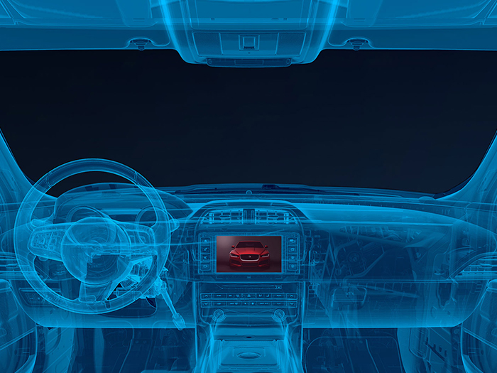 Jaguar рассекретил мультимедию седана XE