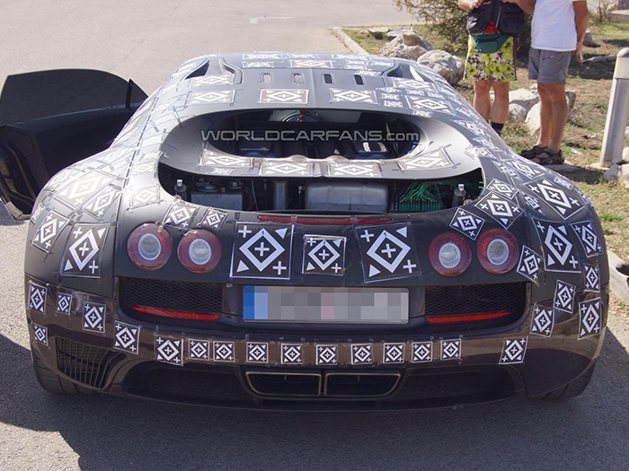 Bugatti тестирует наследника Veyron