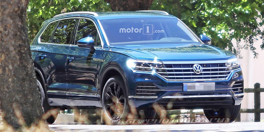 Фотошпионы заметили новый Volkswagen Touareg без камуфляжа