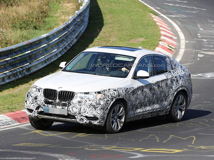 BMW X4 проходит последние тесты