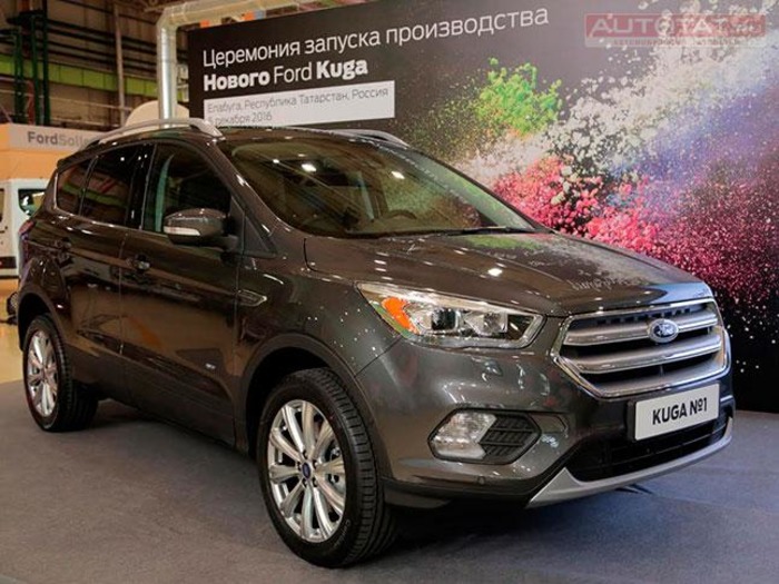 Производство нового Ford Kuga запущено на заводе в Татарстане
