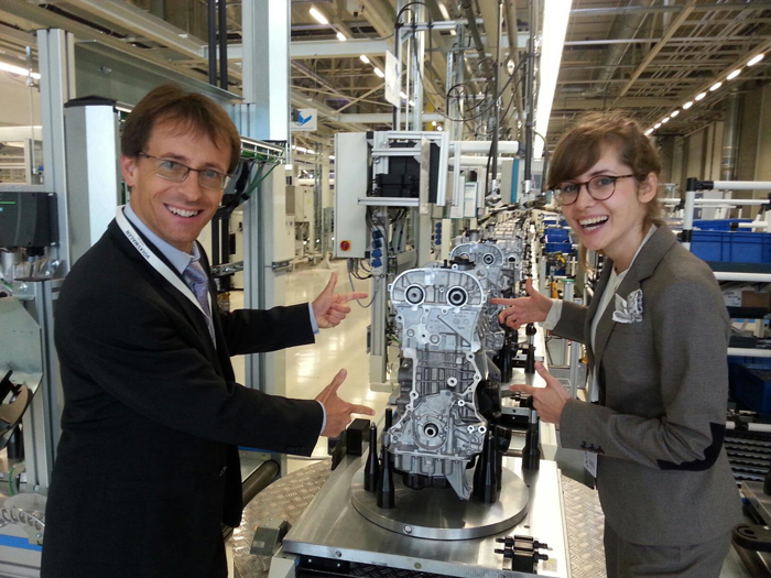 Volkswagen произвел 50-тысячный двигатель на заводе в Калуге