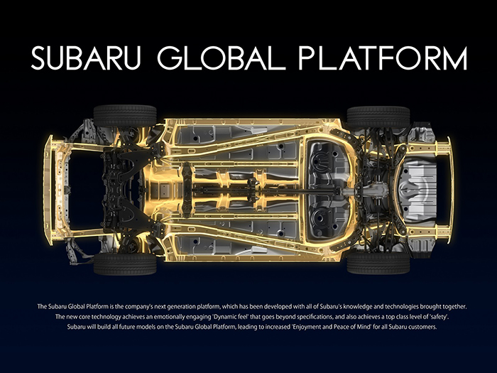 Subaru представила новую глобальную платформу