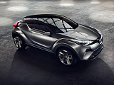 Toyota рассекретила концепт компактного кроссовера C-HR